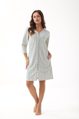 SZLAFROK DAMSKI 392 4XL W/25 - GRANATOWY, 4XL LUNA