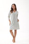 SZLAFROK DAMSKI 392 W/25 - GRANATOWY, XXL LUNA
