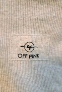 BLUZKA DEBORA - CZARNY, L OFF PINK