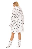 SZLAFROK DAMSKI 2468 + SKARPETY - AMARANT, ONE SIZE, 6 L&L