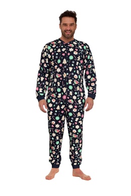 KOMBINEZON MĘSKI DR 196/286 HOME 2 - GRANATOWY, XL CORNETTE