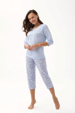 PIŻAMA DAMSKA 343 4XL W/25 - ŁOSOSIOWY, 4XL LUNA