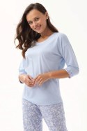 PIŻAMA DAMSKA 343 4XL W/25 - ŁOSOSIOWY, 4XL LUNA