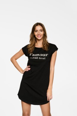 KOSZULA NOCNA NESCA 39598 - CZARNY, S HENDERSON LADIES