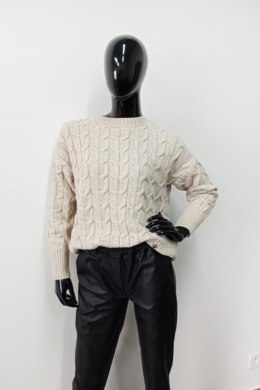 SWETER ALITA - BORDO, S/M OFF PINK