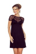 ANIKA KOSZULKA NOCNA PLUS - CZARNY, XXXL ELDAR