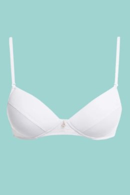 BIUSTONOSZ DLA NASTOLATKI TBC 122 BIAŁY - BIAŁY, 80BB KEY