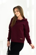 BLUZA BRIGITTE - BURGUND, S OFF PINK