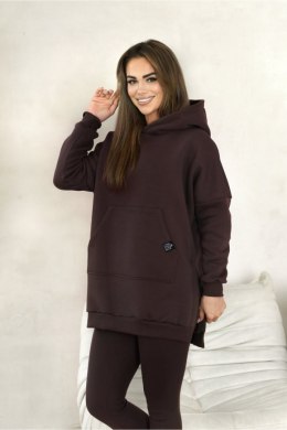 BLUZA REYANA - ZIELEŃ, S OFF PINK