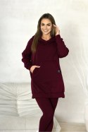 BLUZA REYANA - ZIELEŃ, S OFF PINK