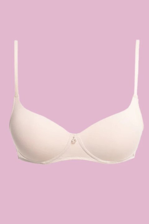 BIUSTONOSZ DLA NASTOLATKI TBM 122 BEŻOWY - BEŻOWY, 65BB KEY