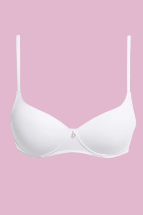 BIUSTONOSZ DLA NASTOLATKI TBM 122 BIAŁY - BIAŁY, 65AA KEY