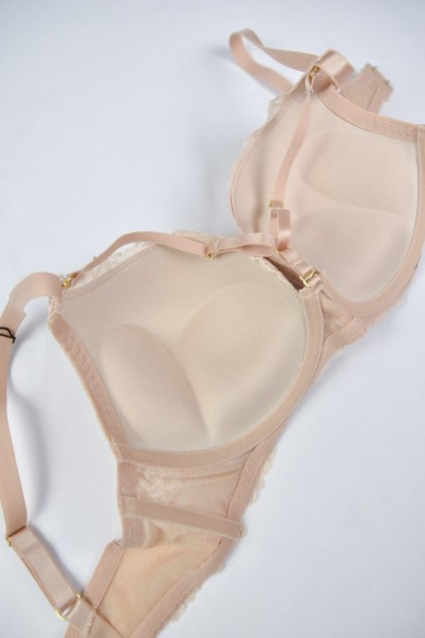 BIUSTONOSZ JULIA SUPER PUSH 19167 BEIGE - BEŻOWY, 65C MEDIOLANO BIUSTONOSZ JULIA SUPER PUSH 19167 BEIGE - BEŻOWY, 65C MEDIOLANO