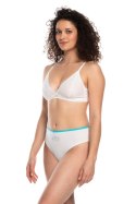 FIGI DAMSKIE BIKINI L-122BI-47 3-pack - BIAŁY-TURKUSOWY, S LAMA