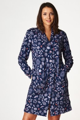 KOSZULA DAMSKA LND 559 B22 - GRANATOWY, S KEY