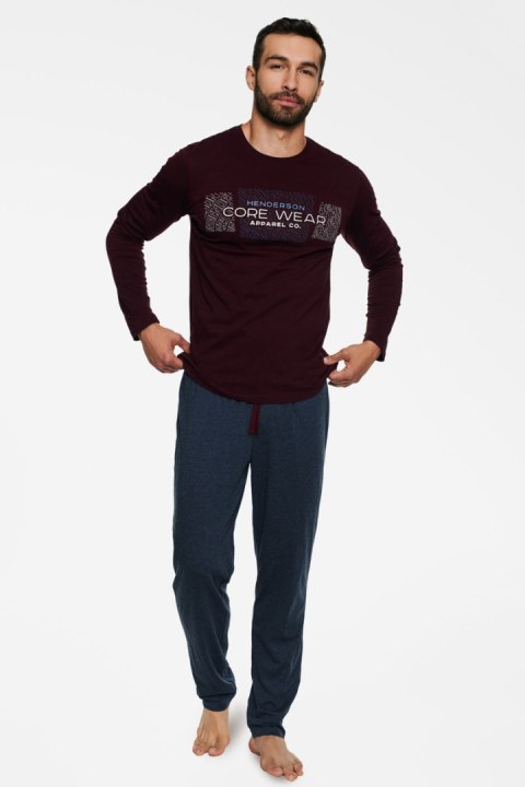 PIŻAMA MĘSKA BALE 40036 AW22 - BRĄZOWY, XL, 93X HENDERSON PIŻAMA MĘSKA BALE 40036 AW22 - BRĄZOWY, XL, 93X HENDERSON