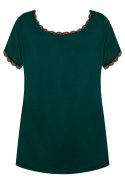 BLUZKA MARGOT GŁADKA PG 71 - CZARNY, 2XL NIPPLEX