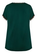 BLUZKA MARGOT GŁADKA PG 71 - RÓŻOWY, 2XL NIPPLEX