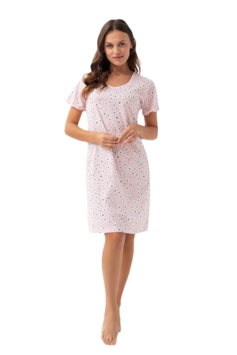 KOSZULA DAMSKA 284 W/25 - RÓŻOWY, XXL, 1 LUNA KOSZULA DAMSKA 284 W/25 - RÓŻOWY, XXL, 1 LUNA