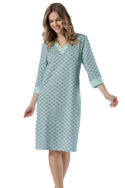 KOSZULA DAMSKA DOROTA 1539 - PISTACJOWY, 2XL LEVEZA