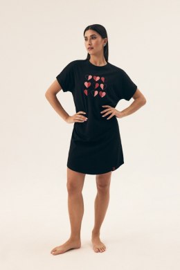 KOSZULA NOCNA DAMSKA NECESITO 42652 SS25 - CZARNY, 2XL, 99X HENDERSON LADIES