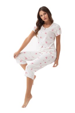 PIŻAMA DAMSKA 386 W/25 3XL - ECRI, XXXL, 1 LUNA