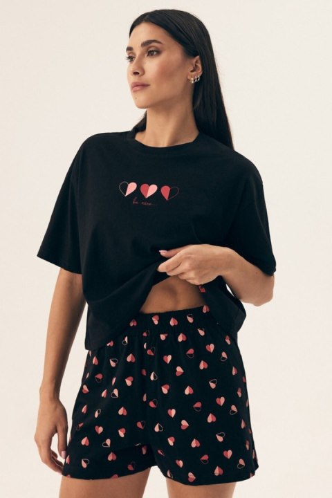 PIŻAMA DAMSKA NECESITO 42649 SS25 - CZARNY, L, 99X HENDERSON LADIES PIŻAMA DAMSKA NECESITO 42649 SS25 - CZARNY, L, 99X HENDERSON LADIES