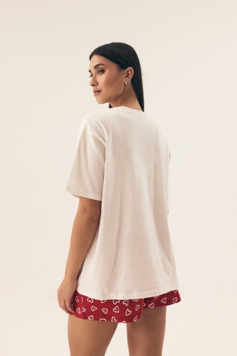 PIŻAMA DAMSKA NECESITO 42655 SS25 - BIAŁY-CZERWONY, 2XL, 01X HENDERSON LADIES PIŻAMA DAMSKA NECESITO 42655 SS25 - BIAŁY-CZERWONY, 2XL, 01X HENDERSON LADIES