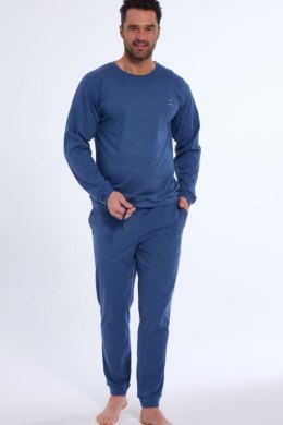 PIŻAMA MĘSKA DR 322/288 LOFOTEN 2 - JEANS, L CORNETTE