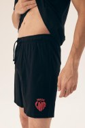 PIŻAMA MĘSKA SIERRA 42777 SS25 - CZARNY, XL HENDERSON