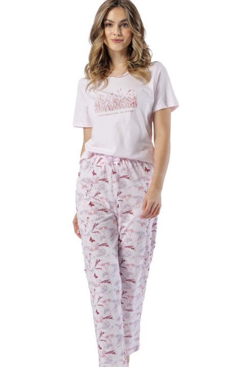 PIŻAMA DAMSKA GRETA 1567 - RÓŻOWY, 2XL LEVEZA PIŻAMA DAMSKA GRETA 1567 - RÓŻOWY, 2XL LEVEZA