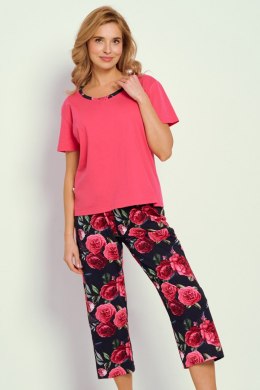 3345 PIŻAMA DAMSKA CLAIRE S-XL - FUKSJA, M TARO