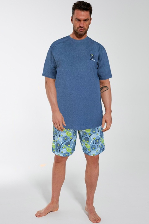 PIŻAMA MĘSKA KR 326/173 TENNIS - JEANS, L CORNETTE PIŻAMA MĘSKA KR 326/173 TENNIS - JEANS, L CORNETTE