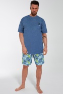 PIŻAMA MĘSKA KR 326/173 TENNIS - JEANS, S CORNETTE