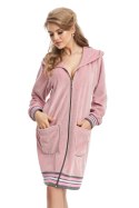 SZLAFROK FR-239 - PUDROWY RÓŻ, XL DOROTA