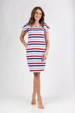 146 KOSZULKA DAMSKA BIG W/25 - BORDOWY, 2XL, 3 REGINA