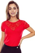 CYRYLA BLUZKA PLUS - CZARNY, 3XL ELDAR
