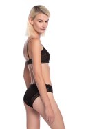 FIGI DAMSKIE BIKINI L-1535BI - CZARNY-CZERWONY, M LAMA