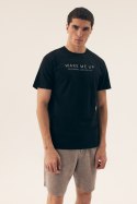PIŻAMA MĘSKA DARE 42634 SS25 - ZIELONY-GRANAT, 2XL, 87X HENDERSON