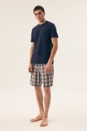 PIŻAMA MĘSKA DEXTER 42617 SS25 - JASNO ZIELONY, 3XL, 07X HENDERSON