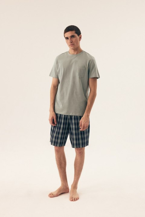 PIŻAMA MĘSKA DEXTER 42617 SS25 - OLIWKOWY, 2XL, 07X HENDERSON PIŻAMA MĘSKA DEXTER 42617 SS25 - OLIWKOWY, 2XL, 07X HENDERSON