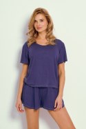 3349 PIŻAMA DAMSKA SERENITY S-XL - GRANAT, XL TARO