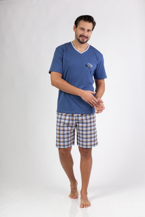 475 PIŻAMA MĘSKA BIG W/25 - MELANGE, XXL, 3 REGINA 475 PIŻAMA MĘSKA BIG W/25 - MELANGE, XXL, 3 REGINA