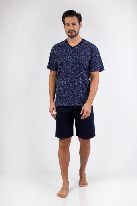 481 PIŻAMA MĘSKA BIG W/25 - GRANATOWY, 2XL, 1 REGINA 481 PIŻAMA MĘSKA BIG W/25 - GRANATOWY, 2XL, 1 REGINA