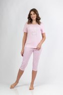685 PIŻAMA DAMSKA BIG W/25 - RÓŻ, 3XL, 3 REGINA