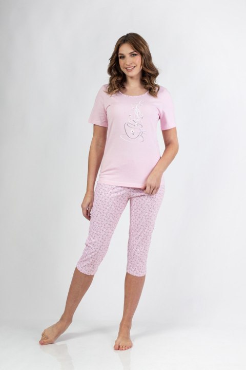 685 PIŻAMA DAMSKA BIG W/25 - RÓŻ, 3XL, 3 REGINA 685 PIŻAMA DAMSKA BIG W/25 - RÓŻ, 3XL, 3 REGINA