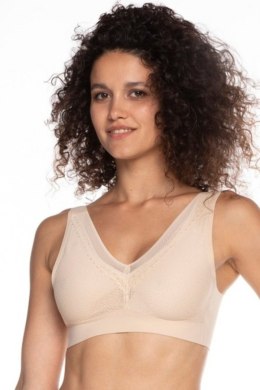 TOP DAMSKI L-POL5013TP-06 - BEŻOWY, XXL LAMA