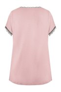 BLUZKA MARGOT GŁADKA PG 71 - BURGUND, XL NIPPLEX