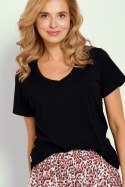 3319 PIŻAMA DAMSKA ESTI S-XL - CZARNY, XL TARO