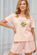 3322 PIŻAMA DAMSKA DARCIE S-XL - MORELOWY, M TARO